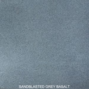 Sandblasted Grey Basalt